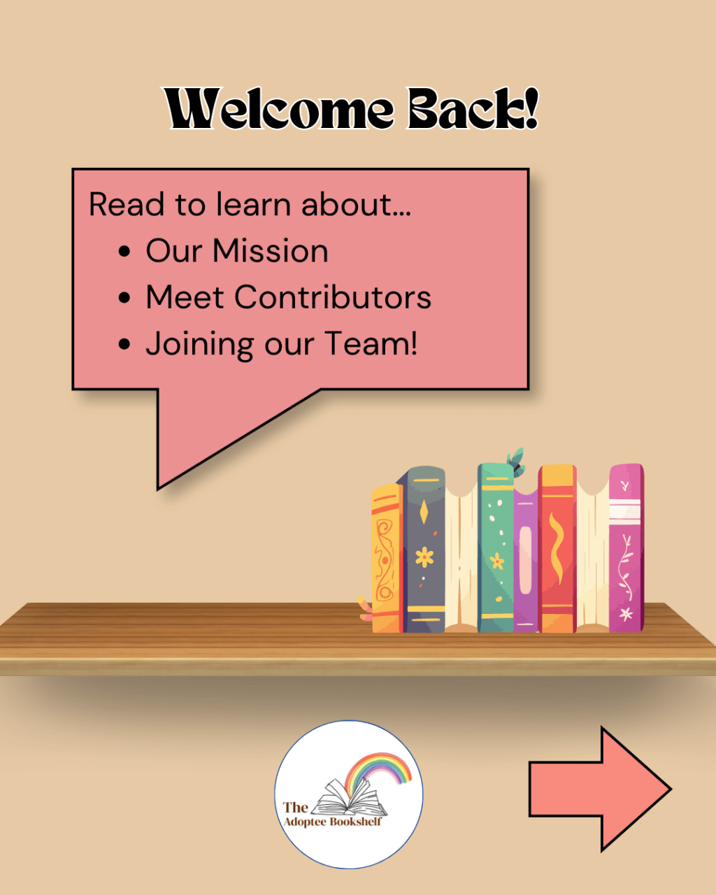 Welcome Back to The Adoptee&nbsp;Bookshelf